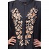 Designer Irani Kaftan with embroidery work- Dark Grey